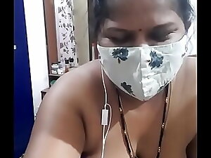 Indian wife masturbates rhythmically on lingerie webcam in HD