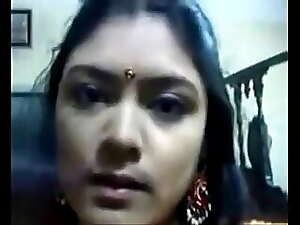 Busty Indian wife in intimate MMS